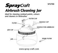 KrickCleaning Pot für Airbrush Pistolen
