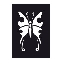 KrickAirbrush Schablone BUTTERFLY