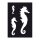 KrickAirbrush Schablone SEA HORSE