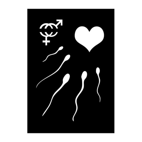 KrickAirbrush Schablone FERTILITY