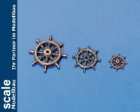 KrickRuderrad Metall brüniert 20 mm