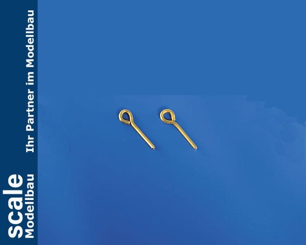 KrickAugbolzen 3x10 mm Messing (ca.100)