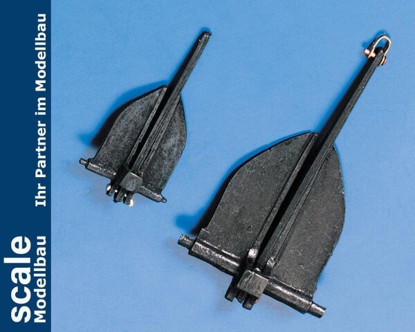 KrickKlappanker Motorboot 40 mm Typ Danforth