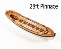 KrickBeiboot Pinnace 28 ft. / 126 mm Bausatz
