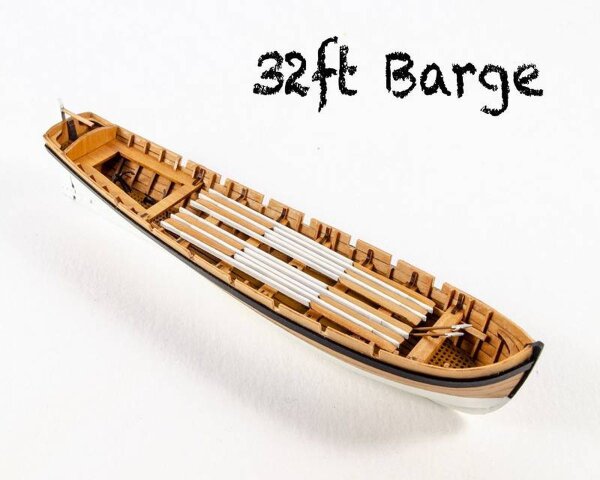 KrickBeiboot Barge 32 ft. / 151 mm Bausatz