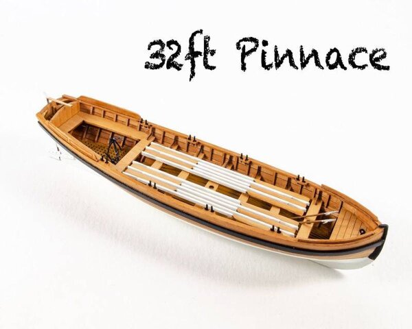 KrickBeiboot Pinnace 32 ft. / 151 mm Bausatz