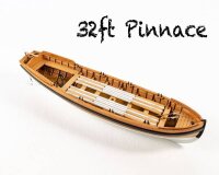 KrickBeiboot Pinnace 32 ft. / 151 mm Bausatz