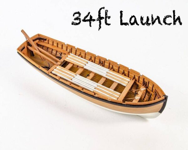 KrickBeiboot Launch 34 ft. / 162 mm Bausatz