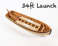 KrickBeiboot Launch 34 ft. / 162 mm Bausatz