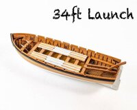 KrickBeiboot Launch 34 ft. / 162 mm Bausatz