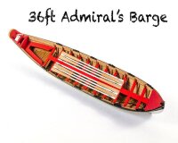 KrickAdmirals Barkasse 36 ft. / 172 mm Bausatz