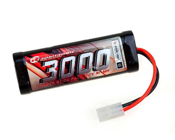 KrickRacingpack 7,2V 3000mAh Sub-C Akkus Tam.-Stecker