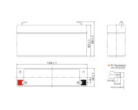 KrickBleiakku 6V / 3,4Ah