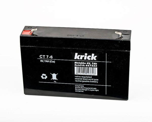 KrickBleiakku 6V / 7Ah