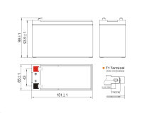 KrickBleiakku 12V / 7Ah
