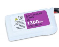 KrickLiPo Akku 11,1V 1300mAh 40C XT60 Stecker