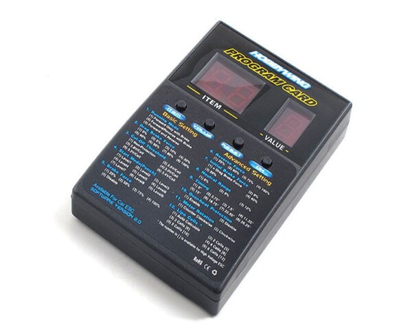 KrickProgrammierbox LCD Quicrun /Seaking BL Fahrtregler