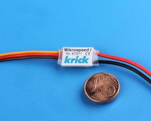 KrickMikrospeed 1 6V Fahrtregler