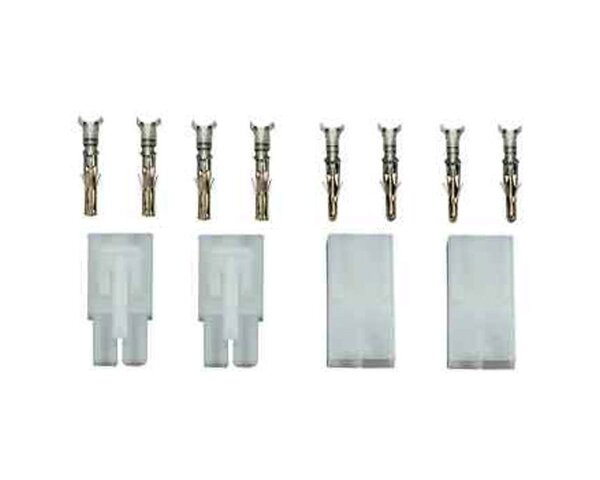 KrickTamiya Stecker + Buchse Set (je 2x)