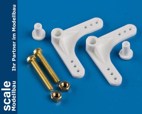 KrickUmlenkhebel 90° Nylon,kpl.(2 Stck)