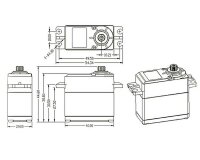 KrickStandardservo 4506C BB Digital WP