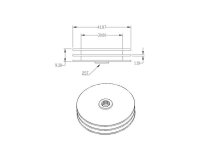KrickAluminium Windentrommel Ø 30 mm