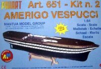 KrickAmerigo Vespucci 1:84 Bauk. 2. Schritt
