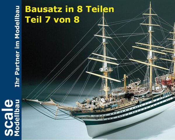 KrickAmerigo Vespucci 1:84 Bauk. 7. Schritt