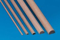 KrickHalbrundstab Holz 1x2 mm