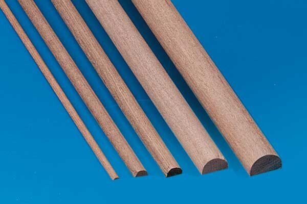 KrickHalbrundstab Holz 5x10 mm