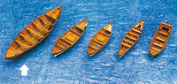 KrickBeiboot Schaluppe 155x42x26mm