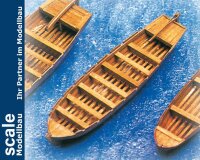 KrickBeiboot Schaluppe 120x31x19mm