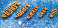 KrickBeiboot Schaluppe 120x31x19mm