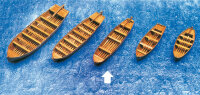 KrickBeiboot Schaluppe 108x26x18mm