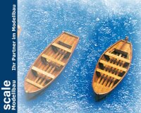 KrickBeiboot Schaluppe 72x26x15mm