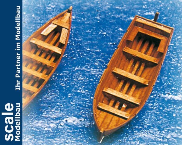 KrickBeiboot Ruderboot 90x22x18mm