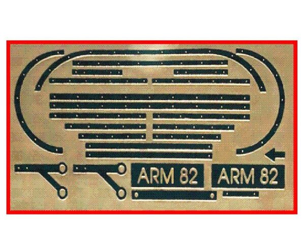 KrickFotoätzplatte ARM 82