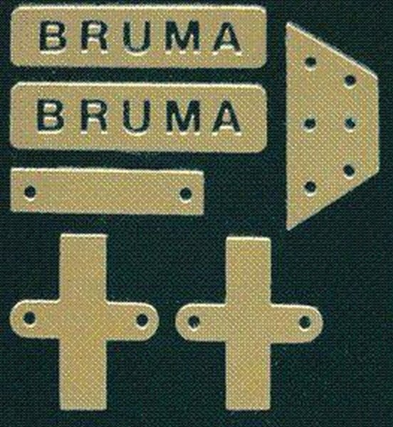 KrickFotoätzplatte Bruma Motorsegelyacht