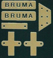 KrickFotoätzplatte Bruma Motorsegelyacht