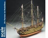 KrickVerzierung Gravurplatte Holz HMS Victory 1:200