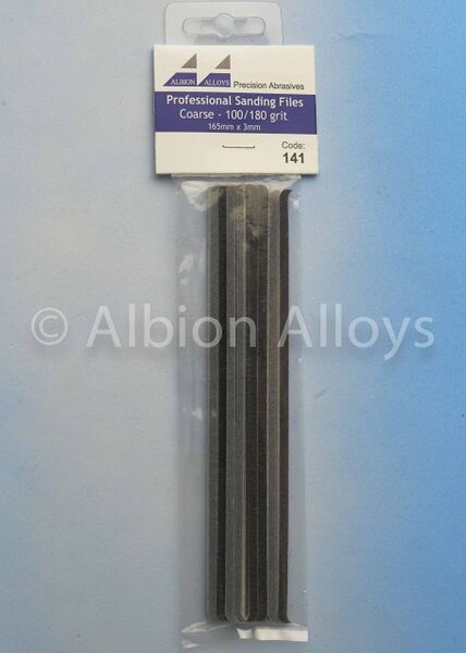KrickProfi-Sandpapierfeile 3x165 mm grob (VE12)