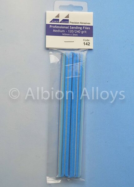 KrickProfi-Sandpapierfeile 3x165 mm mittel (VE12)