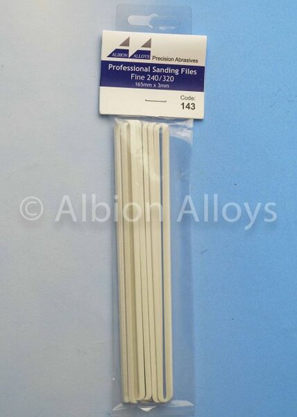 KrickProfi-Sandpapierfeile 3x165 mm fein (VE12)