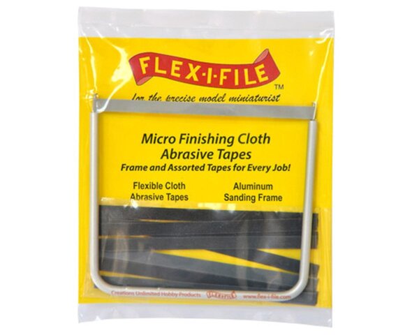 KrickFlex-I-File Mikrofinish Schleif Set mit Rahmen