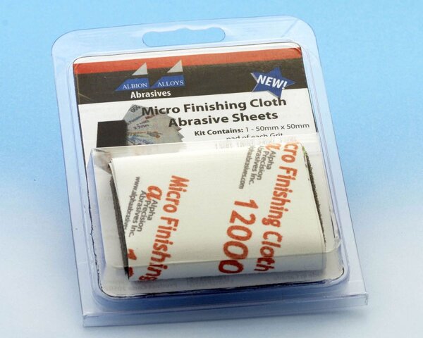 KrickMikro-Schleifleinen Set 9-fach sortiert 100x70 mm