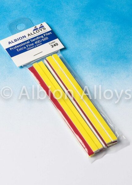 KrickProfi-Sandpapierfeile 6x165 mm extrafein (VE10)