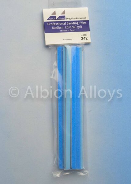 KrickProfi-Sandpapierfeile 6x165 mm mittel (VE10)