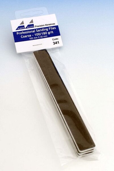 KrickProfi-Sandpapierfeile 20x165 mm grob (VE3)