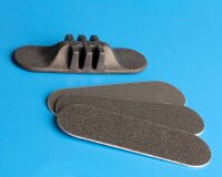 KrickFlexible Detail-Schleif-Pad 3-fach sortiert 80x25 mm