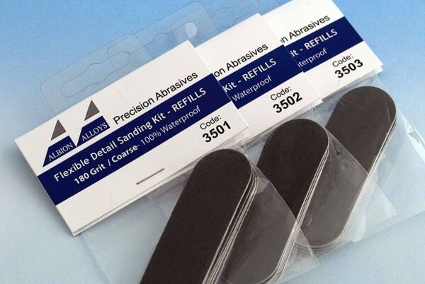 KrickFlexible Detail-Schleif-Pad 240 Körnung 80x25 mm